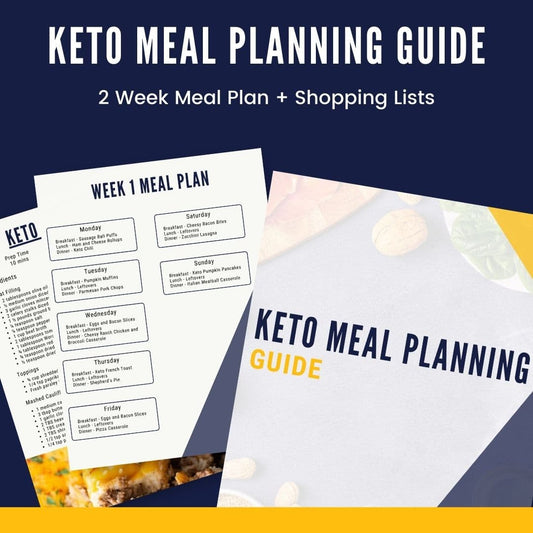 Keto 2 Week Meal Plan + Shopping Lists